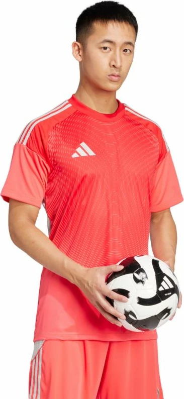 Fanellë portieri adidas Tiro 25 Competition JI9717, e kuqe