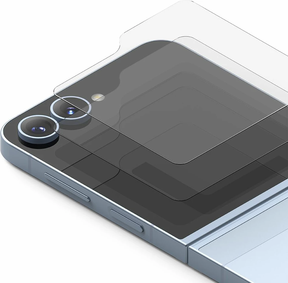 Mbështjellës xhami i temperuar Ringke për ekran të jashtëm Samsung Galaxy Z Flip 6, 2 copë