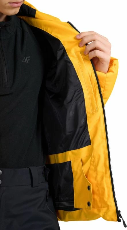 Jakne ski për meshkuj 4f, portokalli