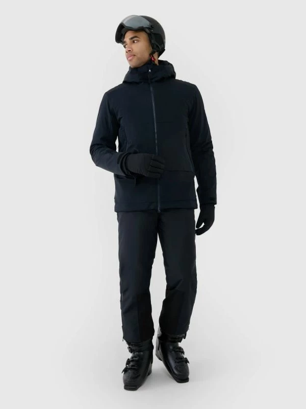 Jakne ski për meshkuj 4f, e zezë