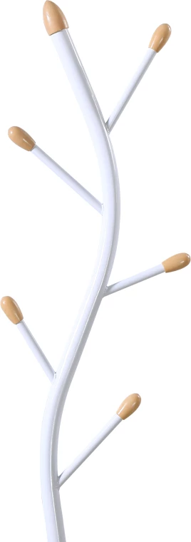 Varëse palltosh Portu, metal, ngjyrë e bardhë-natyrale, D30x170cm