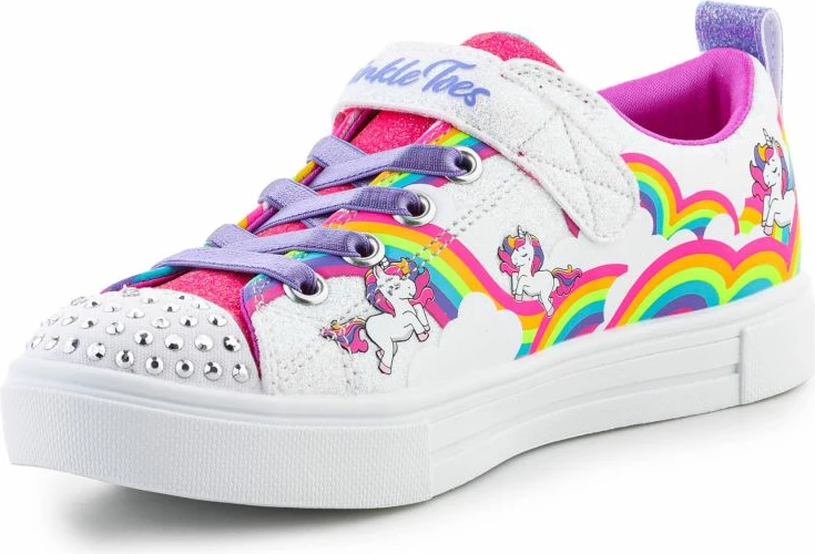 Atlete për fëmijë Skechers, shumëngjyrëshe