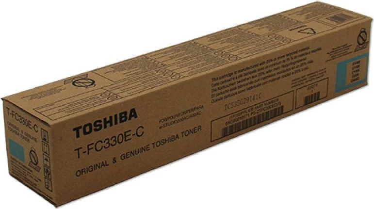 Toner, Toshiba, T-FC330E-C (6AG00009130 / 6AG00010171), rendiment 9,750–23,700 faqe, cian