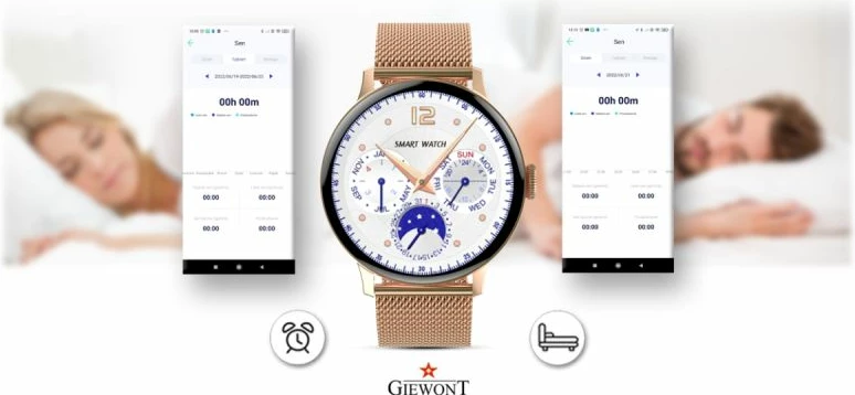Smartwatch për femra Giewont, rozë