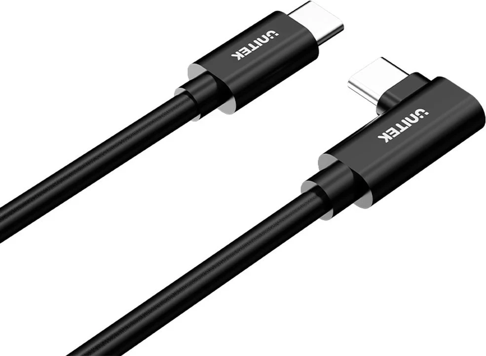 Kabllo USB-C në USB-C Unitek VR Link Pro, 5Gbps, 60W, e zezë