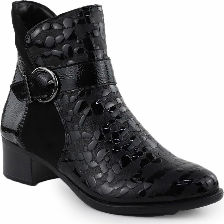 Çizme femra Rieker, të zeza