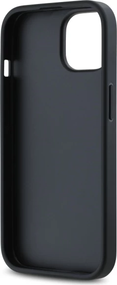 Mbështjellës DKNY Quilted Stack Logo për iPhone 14, i zi