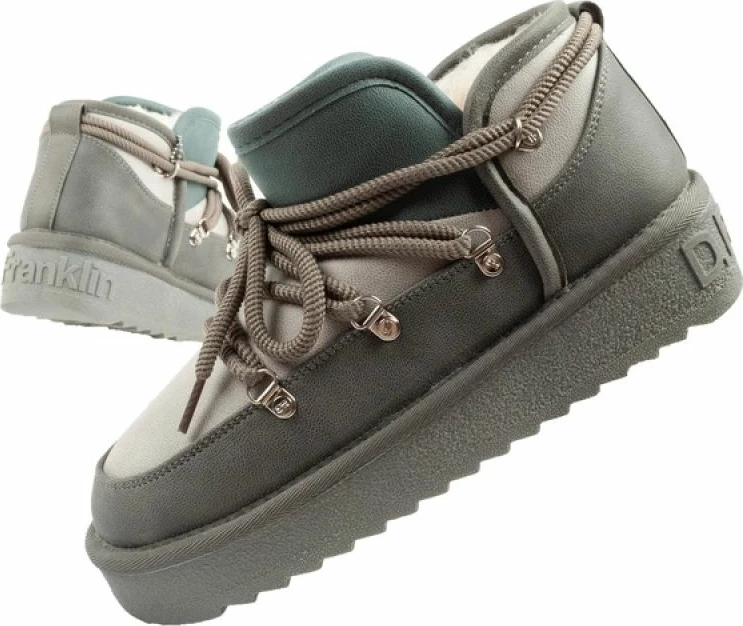 Çizme dimri për femra D.Franklin, gri