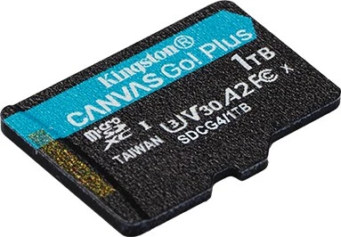 Kartelë memorie microSD Kingston Canvas Go! Plus 1TB, 200MB/s, A2 U3 V30