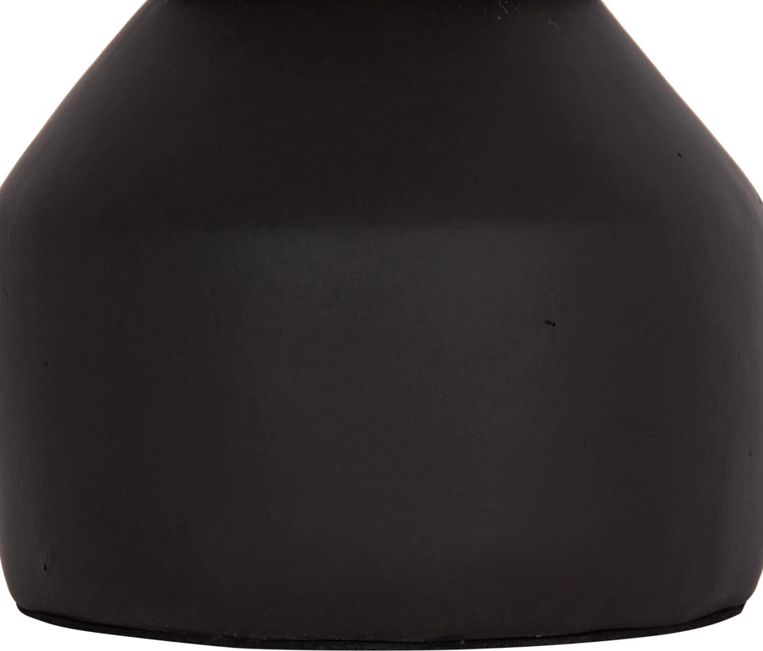 Vazo dekorative tavoline CAMMER, terrakotë e zezë, FH4687.01XS, 16x15cm