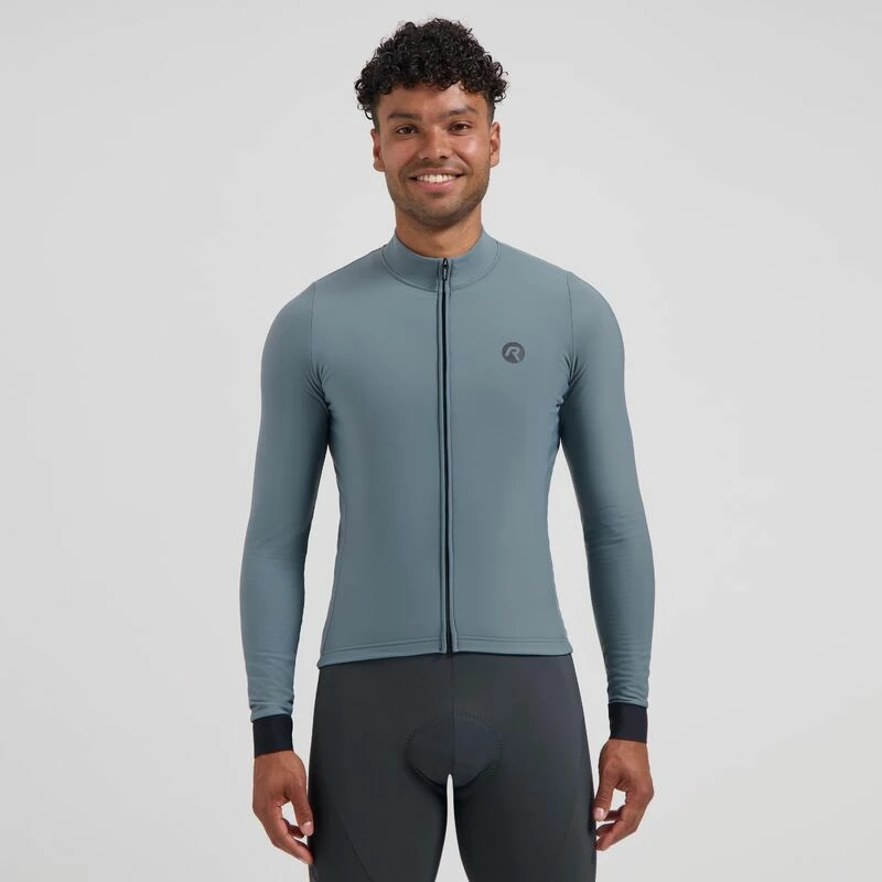 Fanellë me mëngë të gjata për çiklizëm Rogelli, meshkuj, gri