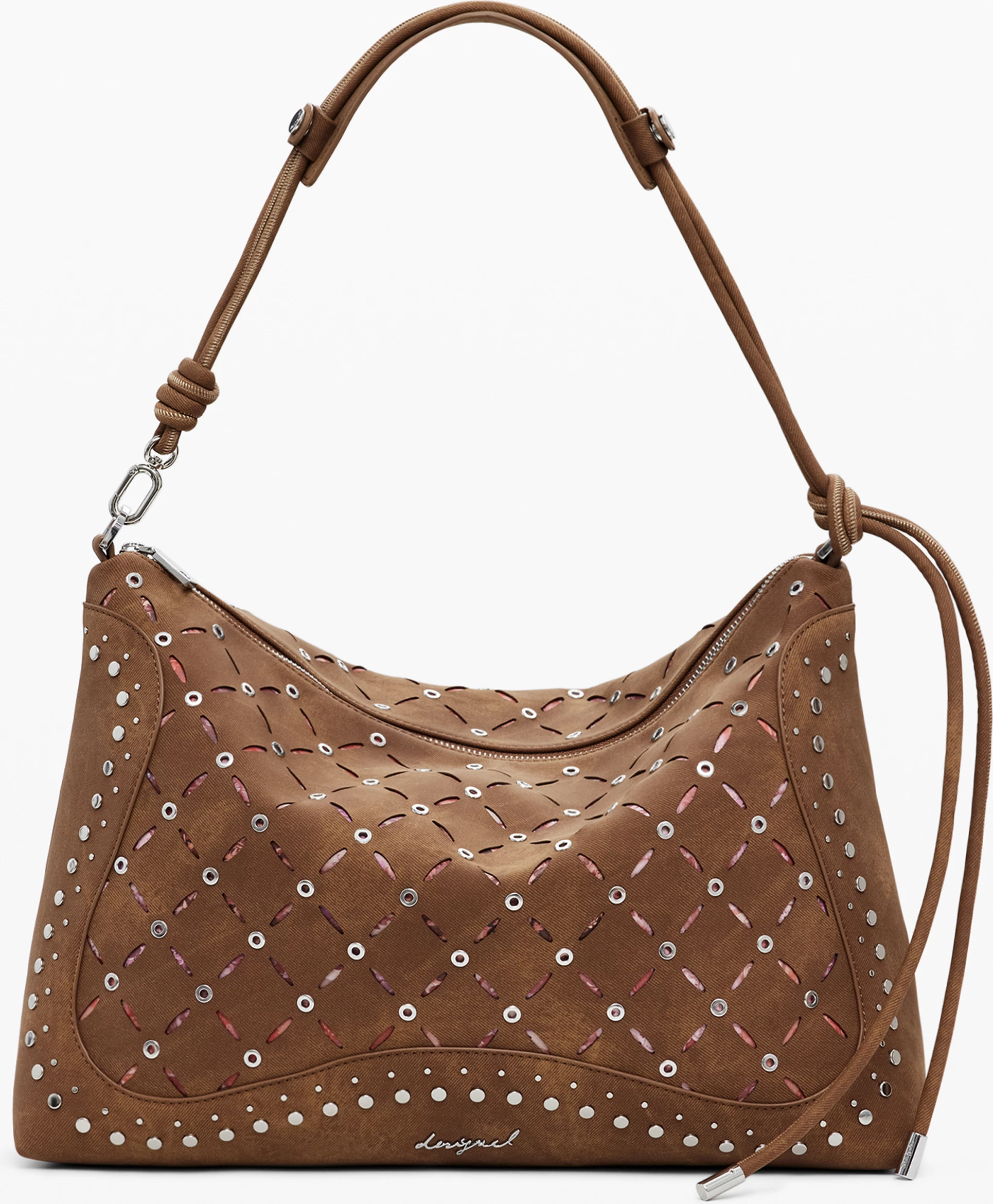 Çantë për femra Desigual Yankee Leiria Mini Bag, kafe