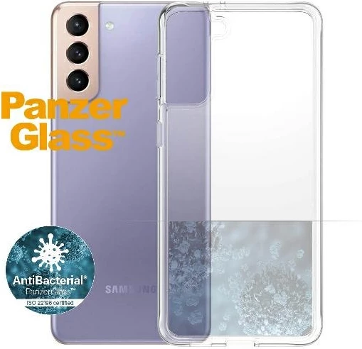 Mbështjellës PanzerGlass ClearCase për Samsung Galaxy S21+, transparent