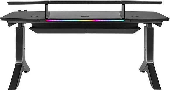 Tavolinë gaming Thermaltake ARGENT P900, smart, rregullim elektrik, LED, e zezë