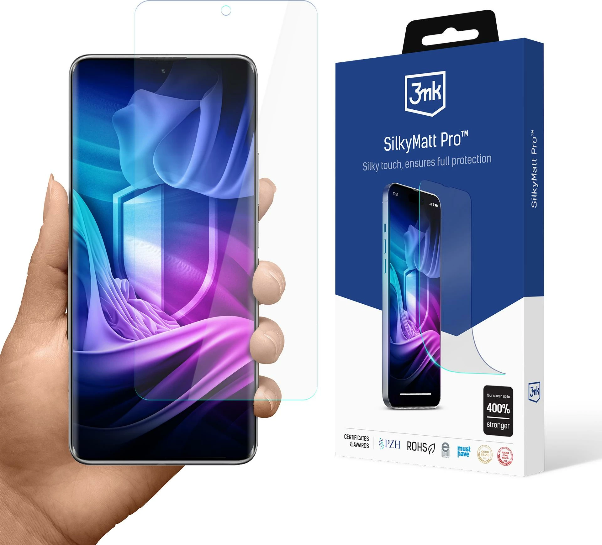 Mbështjellës mat për ekran, 3mk SilkyMatt Pro, për Xiaomi Redmi Note 14 Pro