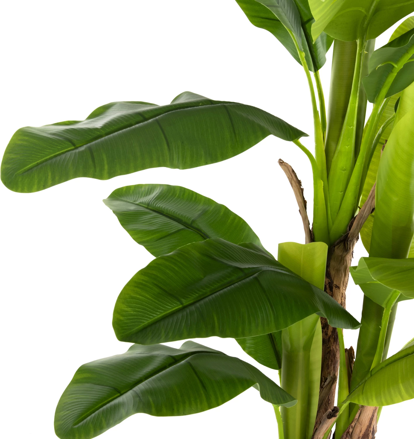 Bimë sintetike dekorative, pema banane në vazo, FH7977, 150H cm