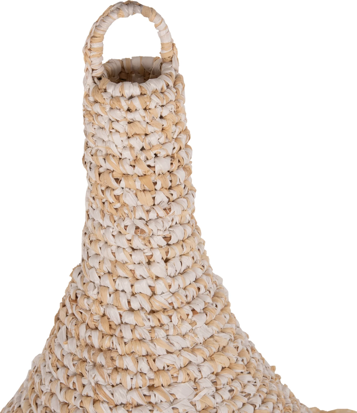 Llambë tavani varëse, fibra palme, ngjyrë natyrale, FH7816, 53x45cm