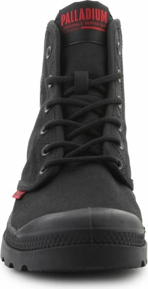 Këpucë të larta Palladium unisex, të zeza