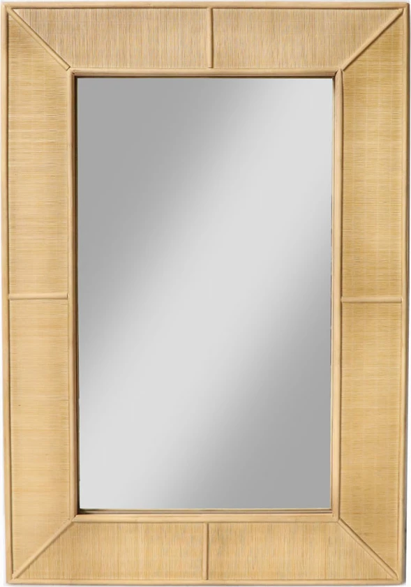 Pasqyrë Voyage 95, bambu natyrale, 66x3.5x95