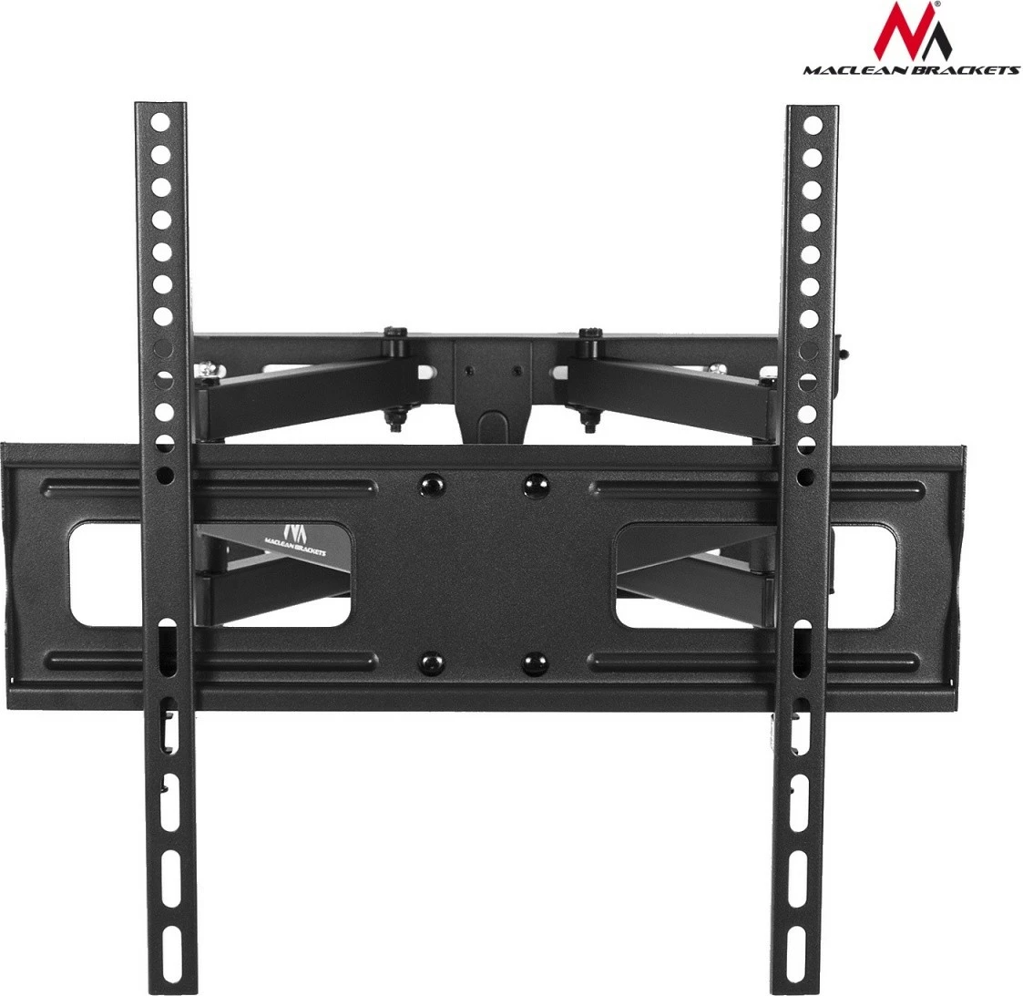 Mbajtës muri për TV/monitor, Maclean MC-760, 26-55 inç, kapacitet 30 kg, VESA deri 400x400, i zi