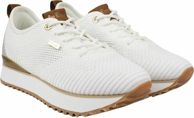 Këpucë femra Lee Cooper, të bardha