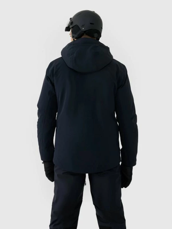 Jakne ski për meshkuj 4f, e zezë