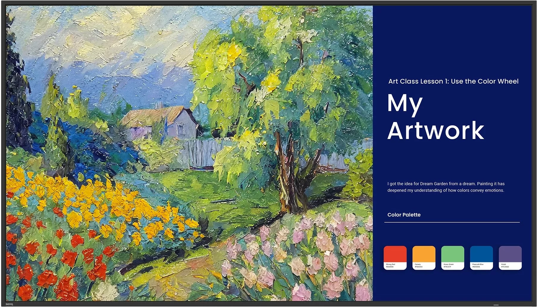 Ekran i madh BenQ SL8604, 86 inç, 4K Ultra HD, Android, i zi