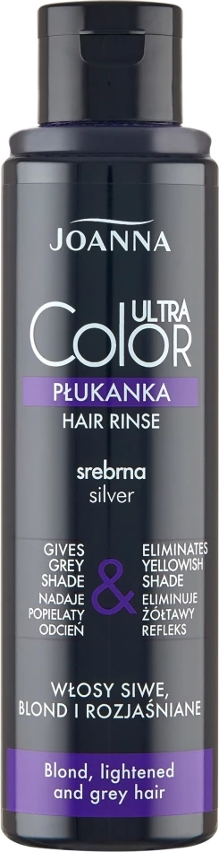 Shpëlarës për flokë për femra Joanna Ultra Color Silver, 150ml, srebrna