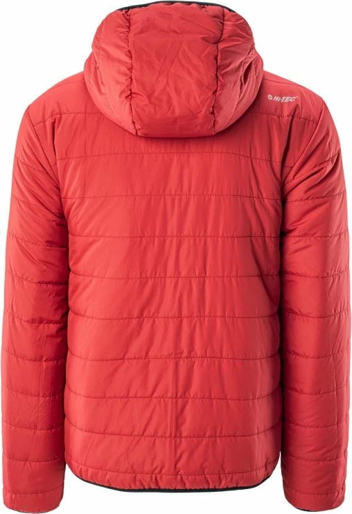 Jakne Hi-Tec për meshkuj, e zezë dhe e kuqe