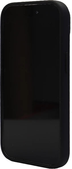 Mbështjellës Audi për iPhone 15, silikon, i zi