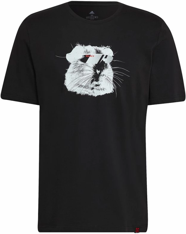 Maicë adidas për meshkuj, e zezë