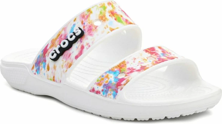 Sandale për femra Crocs, me dizajn Tie Dye