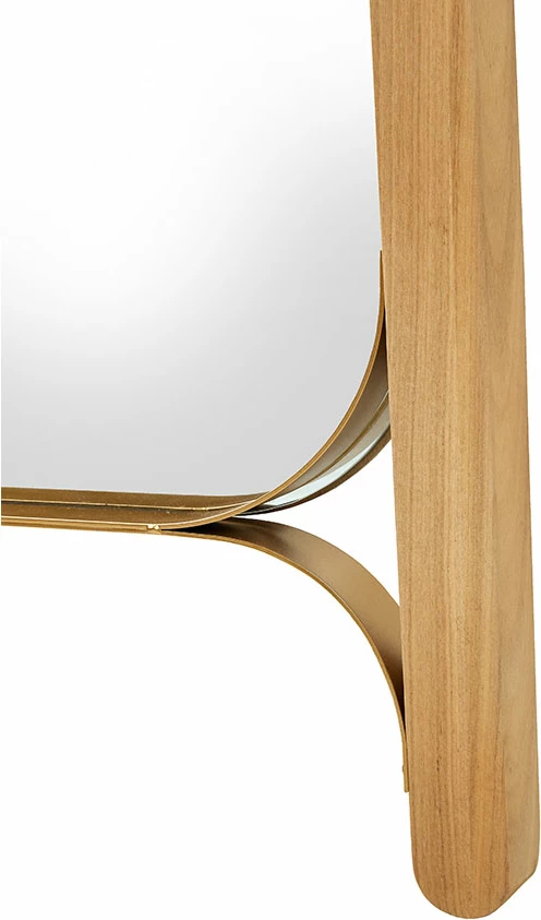 Pasqyrë Spetses, kornizë druri natyrale, 66x182cm