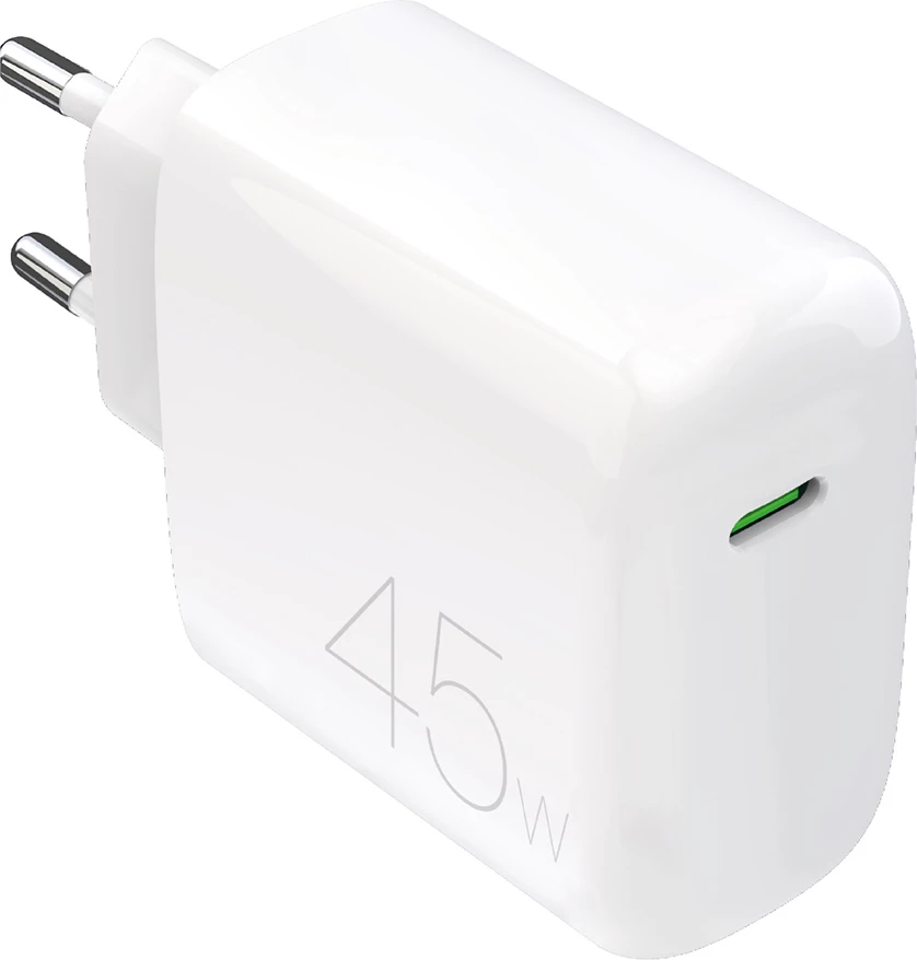 Karikues muri Puro PROLITE, 45W, USB-C, Bardhë