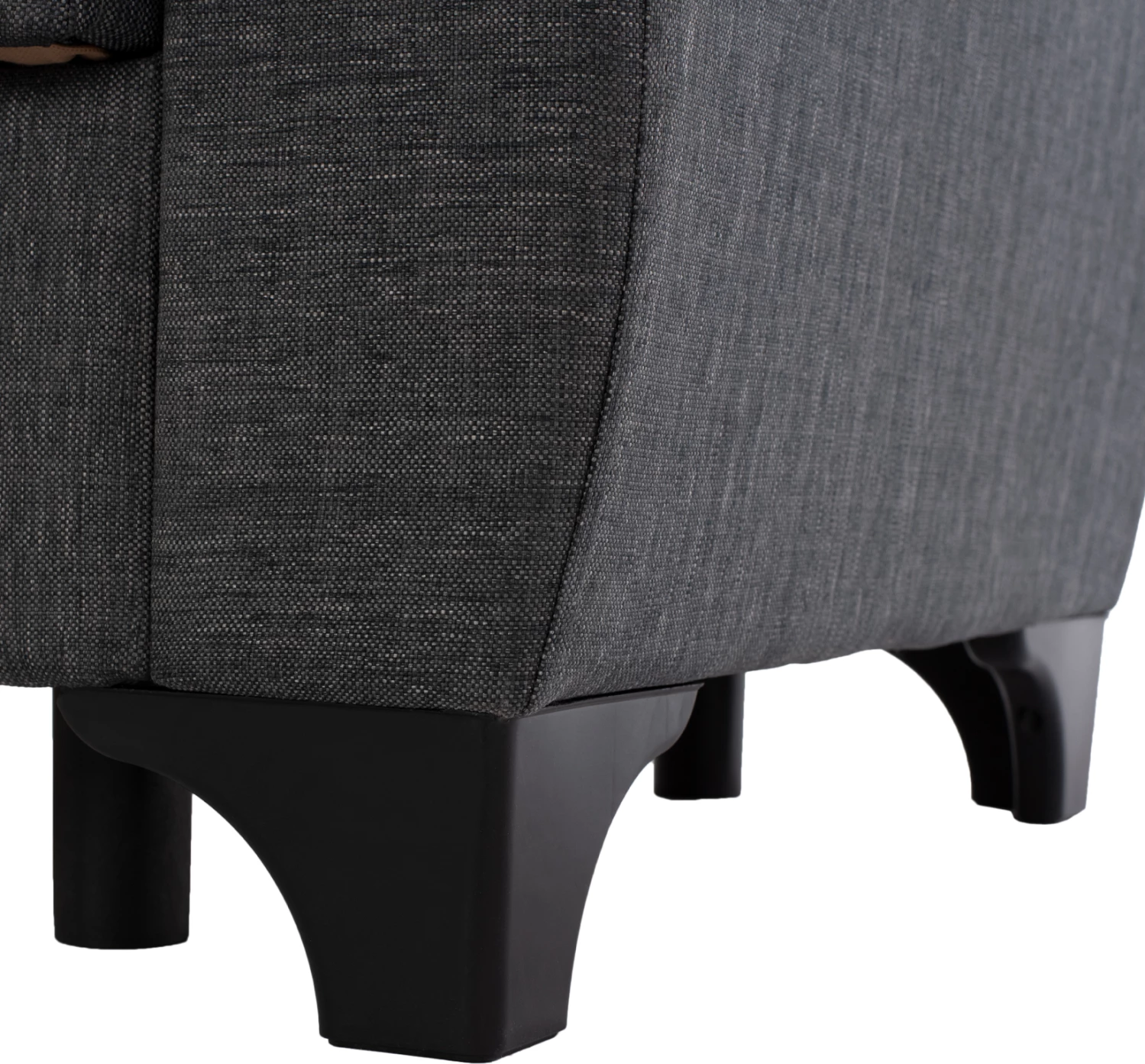 Divan shtrat 2-vendësh, shpinë e lartë, gri, FH3243.03, 160x84x88 cm