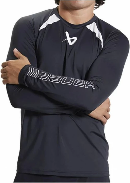 Ribano me mëngë të gjata Bauer për meshkuj, graphite