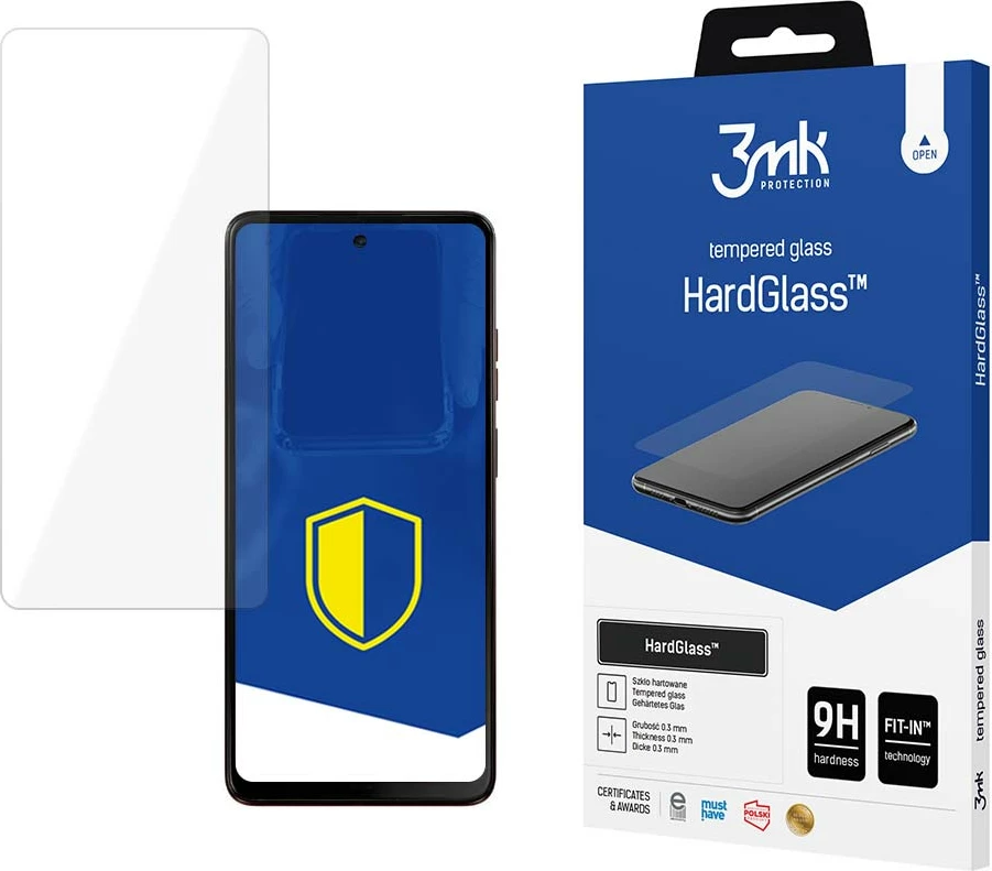 Xham mbrojtës 3mk HardGlass për Motorola Moto G04/G24/G34 5G, 9H