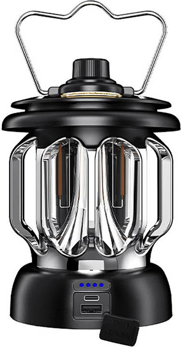 Llambë kampingu Superfire T36, USB-C, e zezë