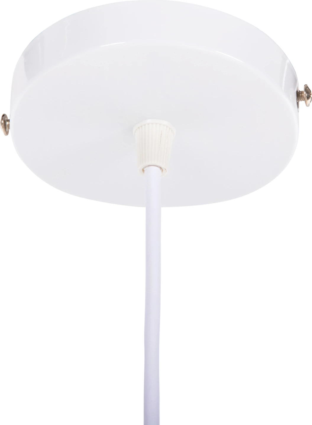 Llambë varëse tavani, sferë metalike, bardhë dhe portokalli, FH4165.02, Φ20x118H cm