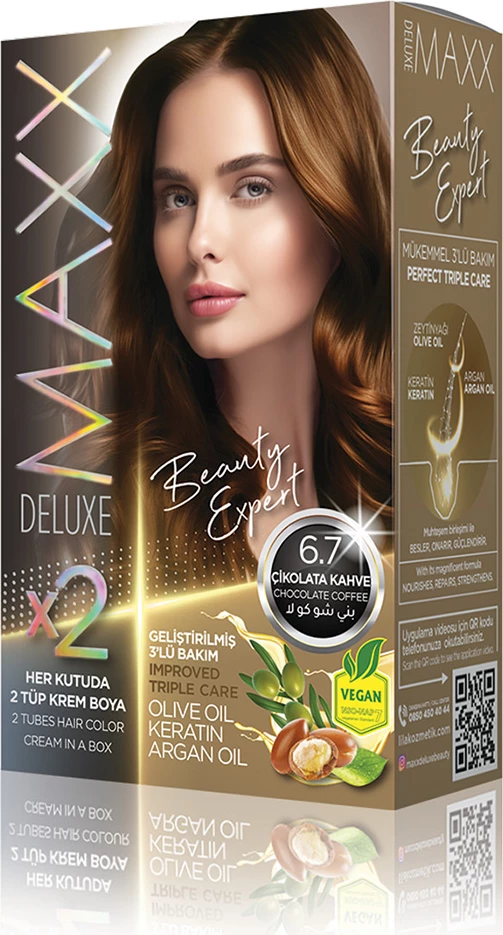 Ngjyrë për flokë SET B-EXPERT 6.7 Chocolate Coffee, 2 x 50 ml