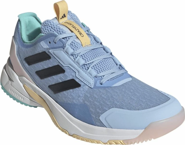 Atlete volejbolli adidas për femra, blu