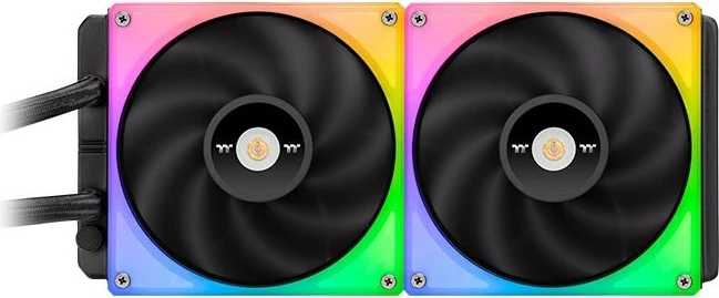 Ftohës uji AIO Thermaltake Toughliquid Ultra 280 RGB për procesor, 2 ventilatorë RGB