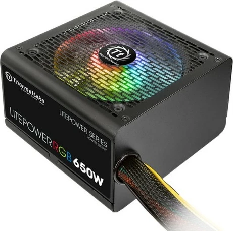 Kasë Thermaltake Litepower II Black 750W, jo modulare, e zezë