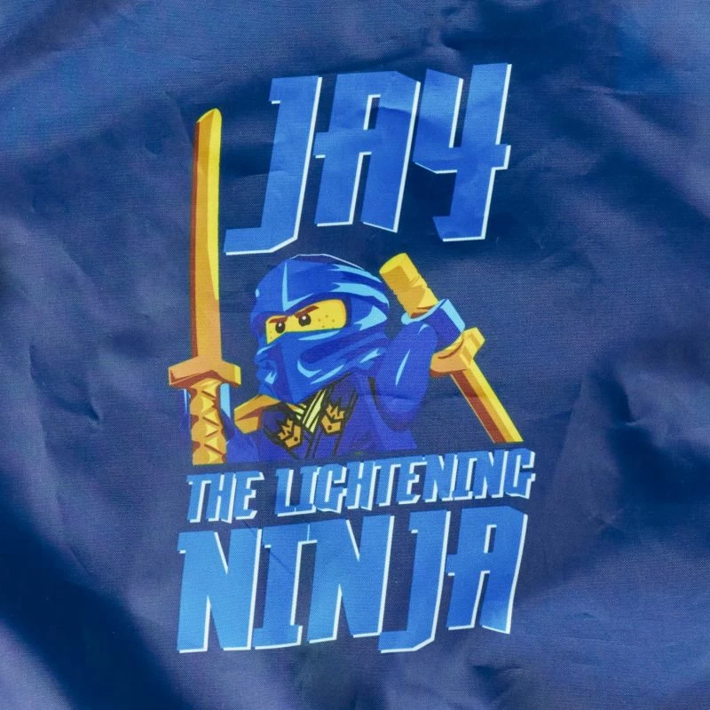 Çantë me litar Lego Ninjago, njëngjyrëshe kaltër