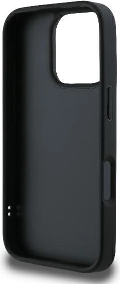 Mbështjellës Karl Lagerfeld Quilted Signature për iPhone 16 Pro, i zi