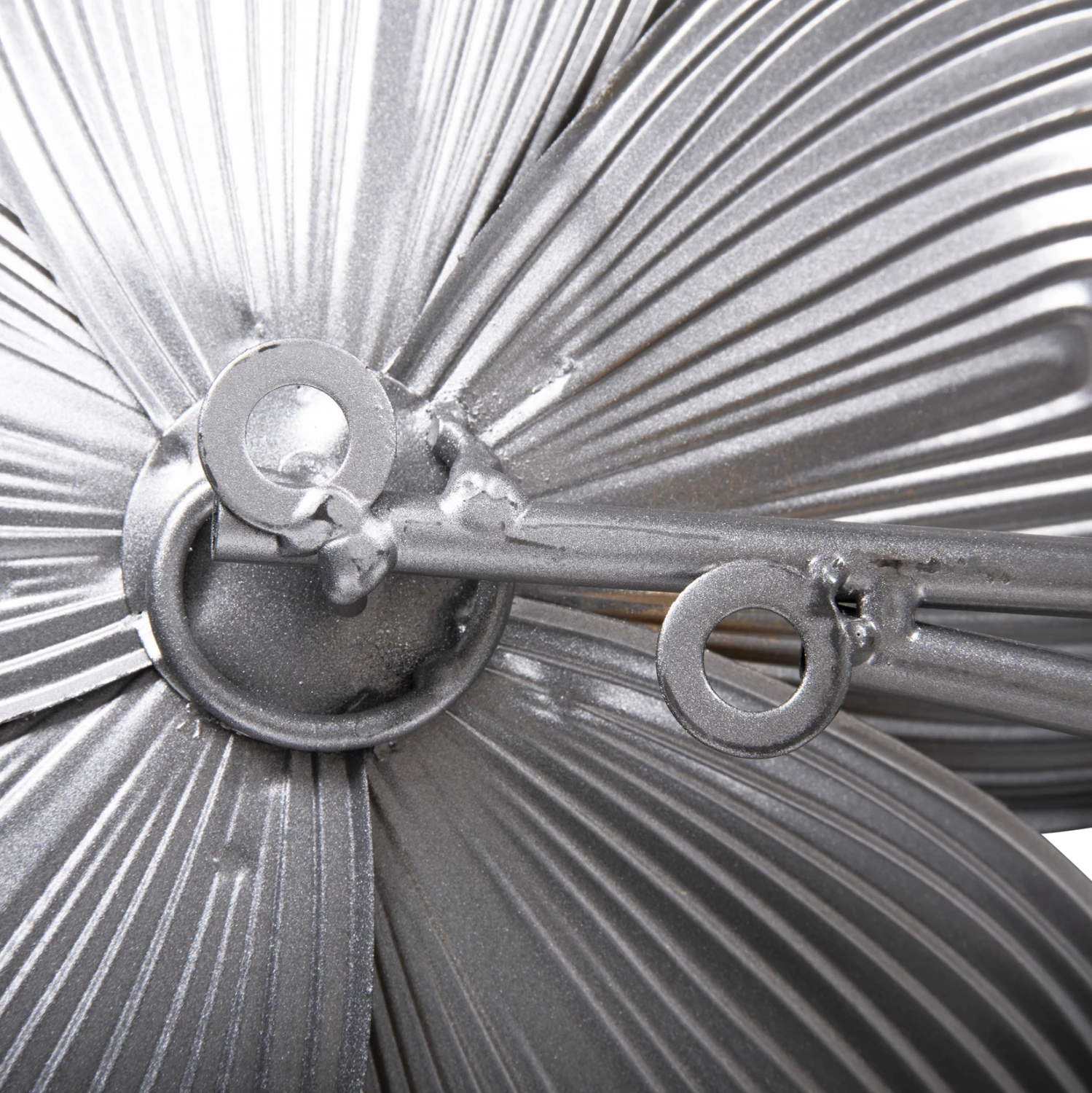 Dekor muri FH4214 metalik, ngjyrë bardhë-gri-ari, 51x7,5x120 cm