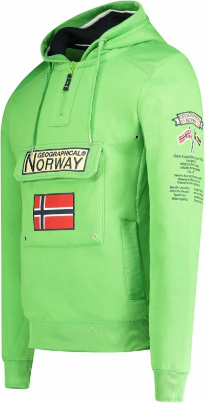 Duks për meshkuj Geographical Norway, i gjelbër