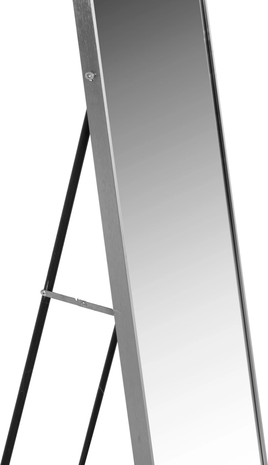 Pasqyrë dyshemeje BOELY FH9577.40 kornizë alumini ngjyrë argjendi 40x35x160H cm