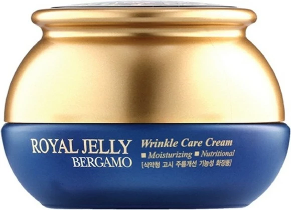 Krem për fytyrë kundër rrudhave BERGAMO Royal Jelly Wrinkle Care Cream për femra, 50ml