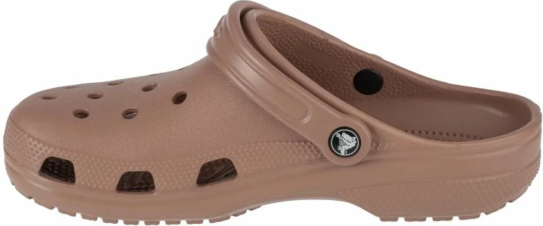 Papuqe Crocs Classic Clog për meshkuj dhe femra, ngjyrë kafe